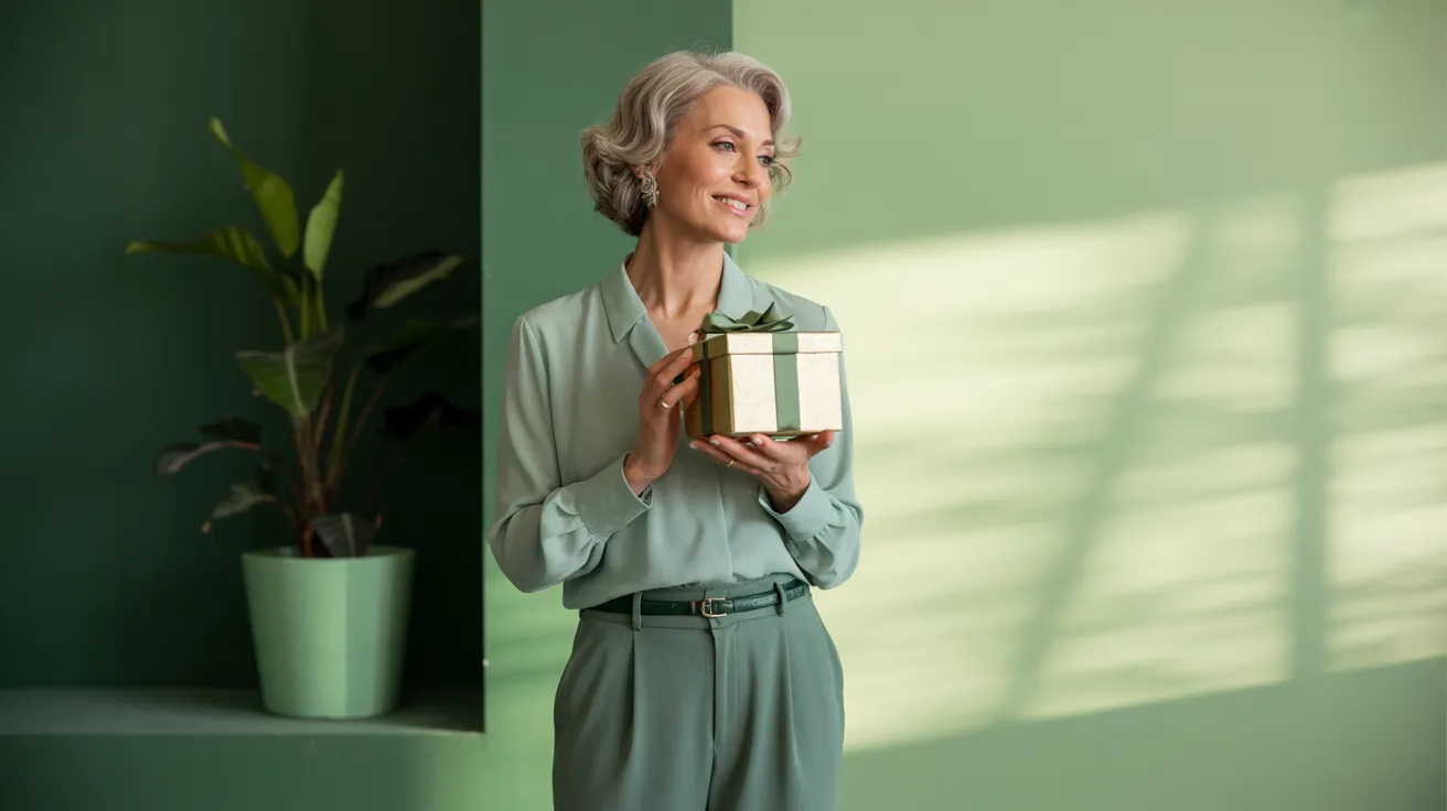 kobieta z paczką w dłoniach - sklep najzdrowsza bielizna, wysyłki i dostawy